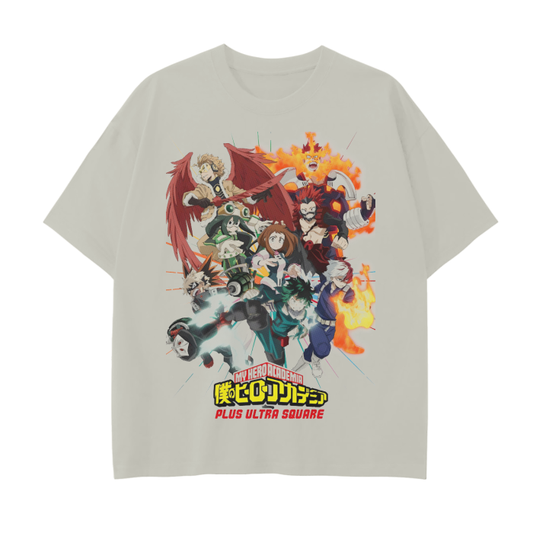 My Hero Academia Plus Ultra Square Tee